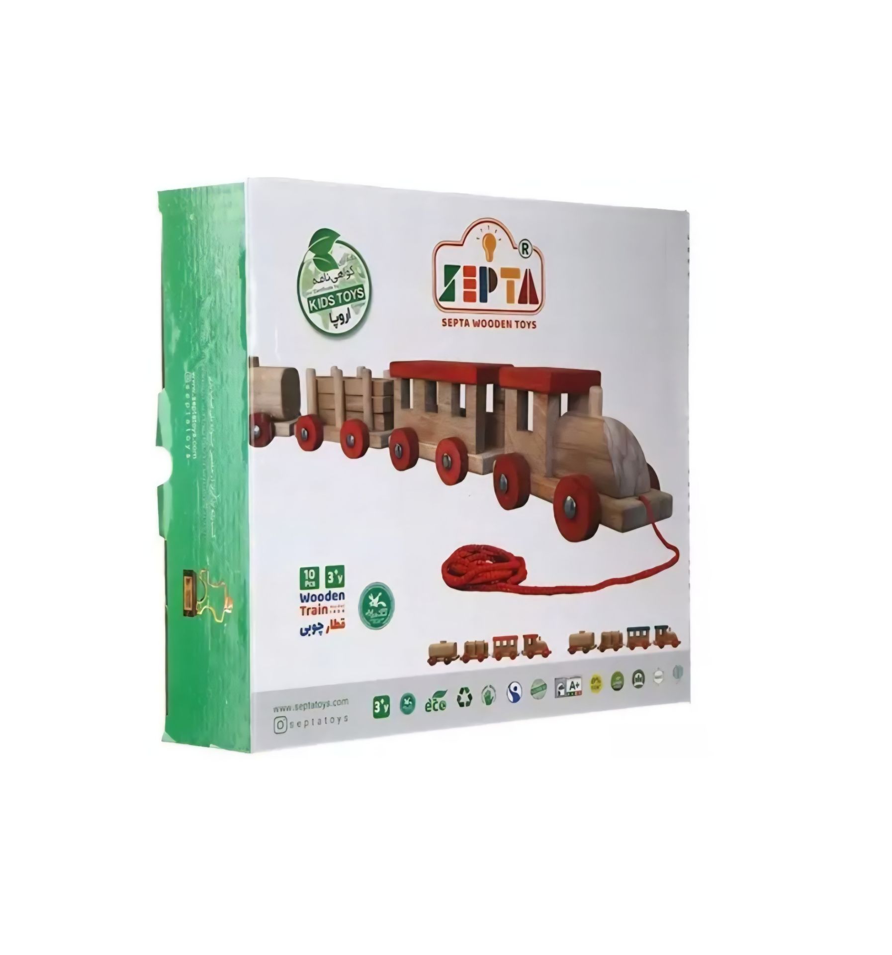 قطار چوبی