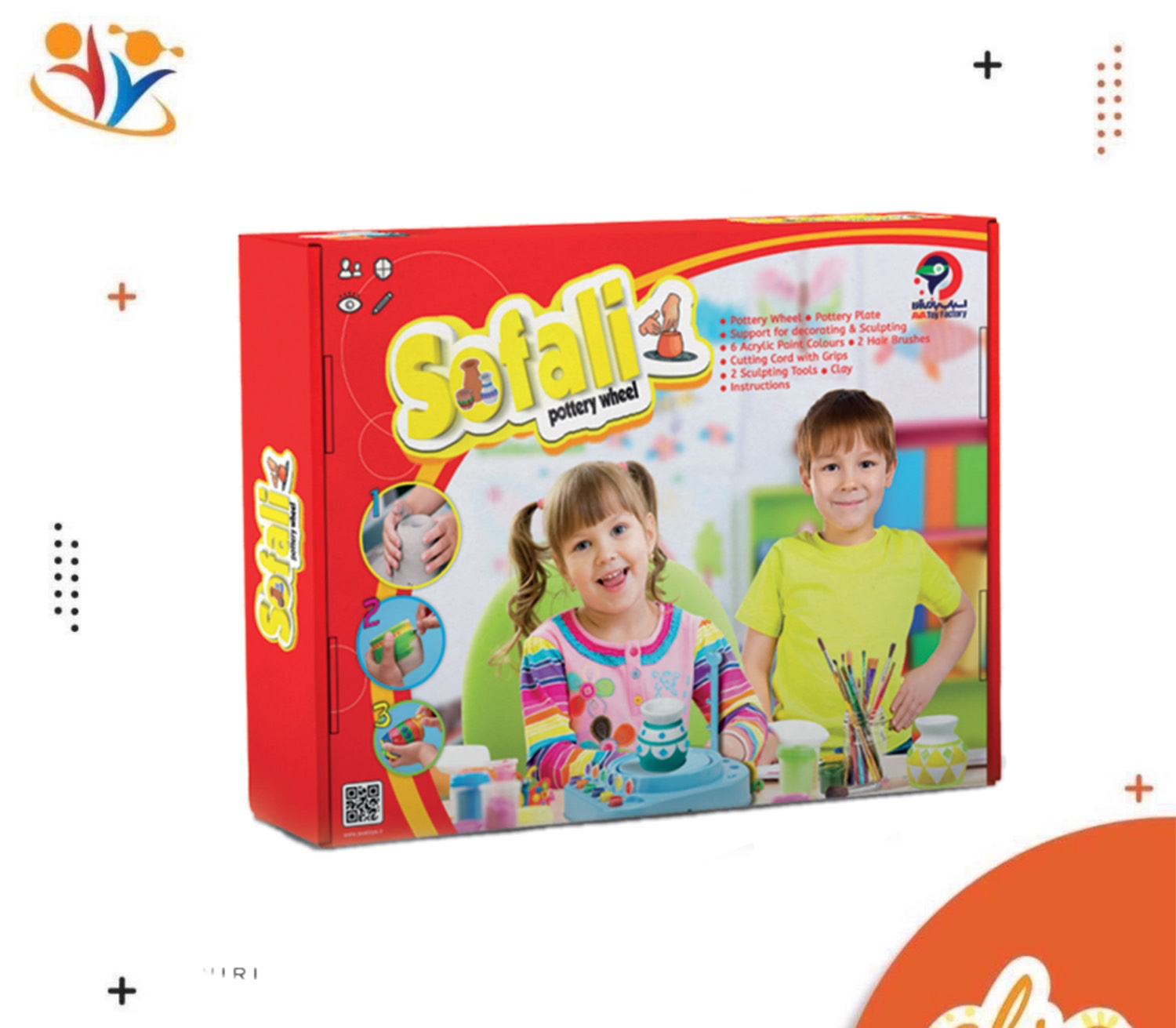 چرخ سفالگری همراه کابل ۳۰۳۳